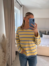 Load image into Gallery viewer, PENNY YELLOW STRIPE LONG SLEEVE HEAVYWEIGHT T SHIRT