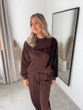 Load image into Gallery viewer, MISHA BROWN STAR SEQUIN LUXURY LOUNGE SET