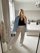 Load image into Gallery viewer, CANDICE CASUAL STRIPE WIDE LEG TROUSER