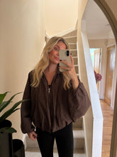 Load image into Gallery viewer, IMMY BROWN CHECK BALLOON SLEEVE JACKET