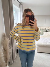 Load image into Gallery viewer, PENNY YELLOW STRIPE LONG SLEEVE T SHIRT