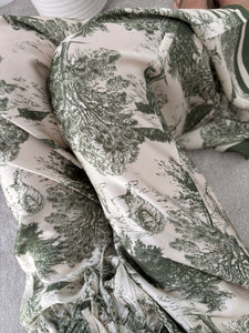 ISLA KHAKI JUNGLE JUNGLE PRINT TROUSERS