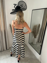 Load image into Gallery viewer, JUSTINE STRIPED FISHTAIL DRESS