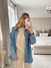 Load image into Gallery viewer, SAMMY BEIGE SHORT SLEEVE CRINKLE CO-ORD SET