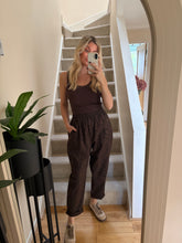 Load image into Gallery viewer, CALLIE BROWN LEOPARD PRINT TROUSERS