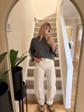 Load image into Gallery viewer, ALANA CREAM BALLOON DENIM JEANS