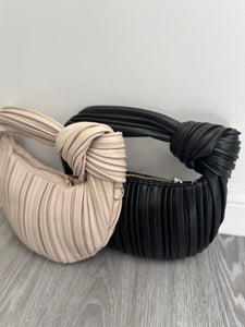 DEE BEIGE KNOT HANDBAG