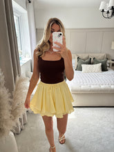 Load image into Gallery viewer, EFFIE BUTTERMILK LAYERED FLOATY SHORTS