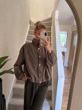 Load image into Gallery viewer, HALLIE BROWN CHECK LIGHTWEIGHT JACKET