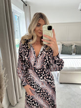 Load image into Gallery viewer, JENNA ANIMAL PRINT BLOUSE