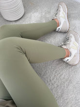 Load image into Gallery viewer, KHAKI HIGH WAISTED LEGGINGS
