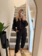 Load image into Gallery viewer, AMBER BLACK STUD LOUNGE CO-ORD
