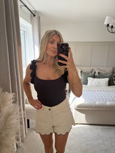Load image into Gallery viewer, HATTIE BROWN RIBBED KNIT VEST TOP