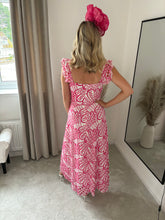 Load image into Gallery viewer, ORLA PINK BRODERIE ANGLAISE DRESS