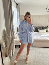 Load image into Gallery viewer, ESME EMBROIDERED SHORT &amp; BLOUSE COORD