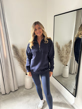 Load image into Gallery viewer, THEA NAVY HIGH WAISTED ENERGY LEGGINGS