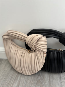 DEE BEIGE KNOT HANDBAG