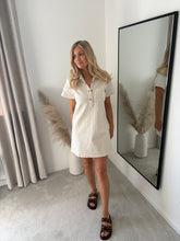 Load image into Gallery viewer, CINDY STRIPE DENIM DRESS