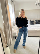 Load image into Gallery viewer, HAYLEY BLUE DENIM DAD JEANS