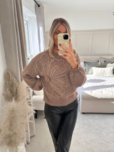 Load image into Gallery viewer, KENNEDY BROWN SHIMMER KNIT JUMPER