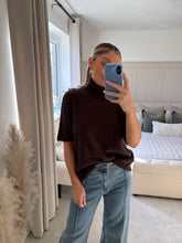 Load image into Gallery viewer, KIMMY BROWN HIGH NECK KNIT JUMPER
