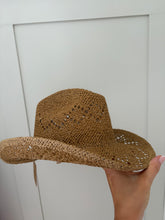 Load image into Gallery viewer, WOVEN COWBOY HAT