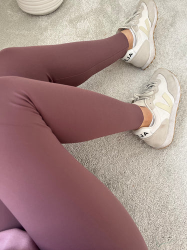 THEA MAUVE HIGH WAISTED ENERGY LEGGINGS