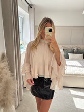 Load image into Gallery viewer, LOTTIE CHIFFON RUFFLE HIGH NECK BLOUSE