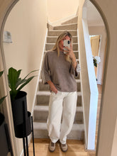 Load image into Gallery viewer, ALANA CREAM BALLOON DENIM JEANS