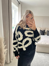 Load image into Gallery viewer, STELLA ROPE OVERSIZED KNIT JUMPER