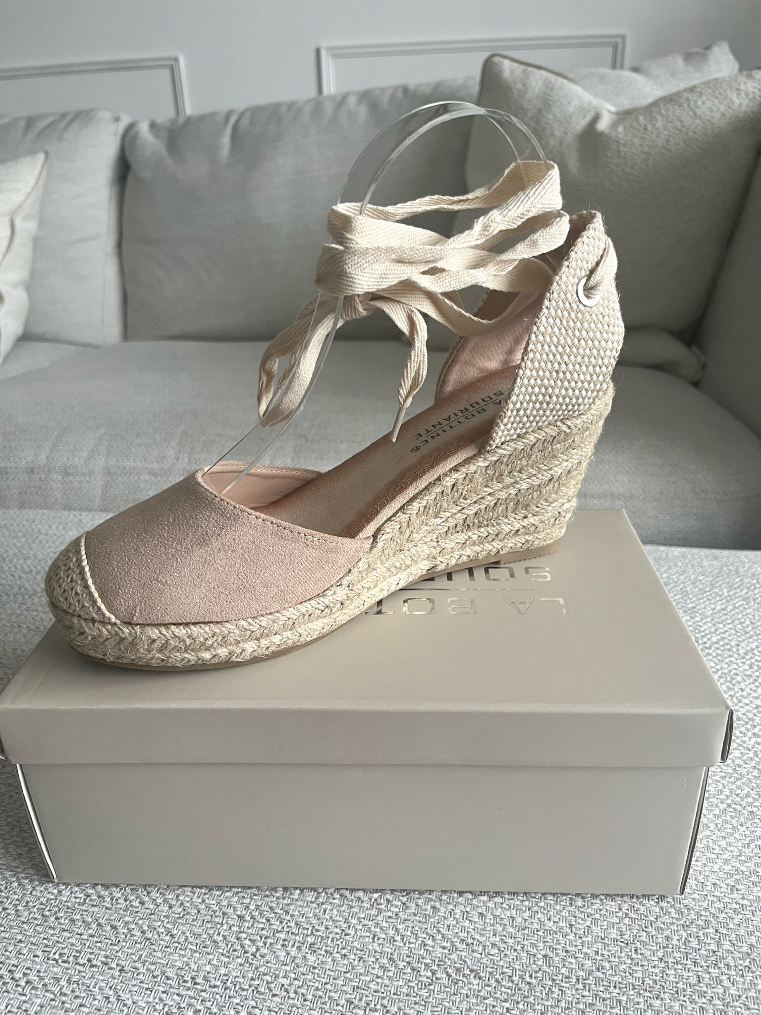 Espadrille 2025 wedges beige