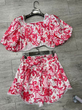 Load image into Gallery viewer, DAISY PINK SCALLOP EDGE COORD